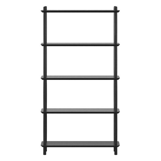 Picture of Rakk 5 Tier Bookshelf, Black Oak MDF Assorted Eastern Warehouse