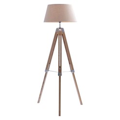 Picture of Raleigh Floor Lamp, Natural Metal New Oriental