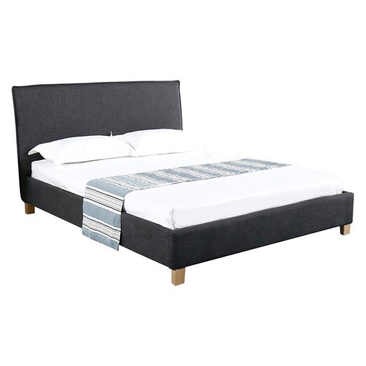 Picture of Raniero Bed, Dark Grey Fabric Icon Studio Picture of Raniero Bed, Dark Grey Fabric Icon Studio