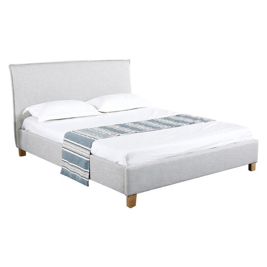 Picture of Raniero Bed, Light Grey Fabric Icon Studio Picture of Raniero Bed, Light Grey Fabric Icon Studio