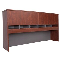 Picture of Rapid Manager Hutch Melamine Appletree/Ironstone Rapidline