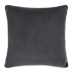 Picture of Reagan Corduroy Cushion in Charcoal by Linen House