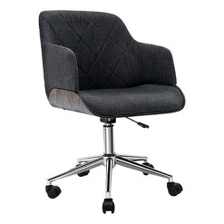 Picture of Reece Office Chair Fabric Dark Grey Resort Living