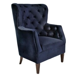Picture of Regal Button Tufted Velvet Armchair Assorted Alliance Furniture