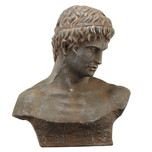 Picture of Regal Roman Inspirted Marcus Ceramic Bust Decoration Home Decor