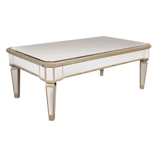 Picture of Relik Mirrored Coffee Table MDF Silver Dasch Design