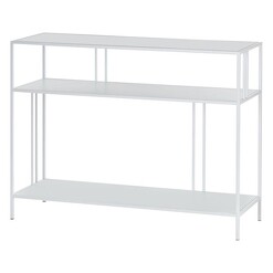 Picture of Remy Iron Console Table Metal White Amalfi