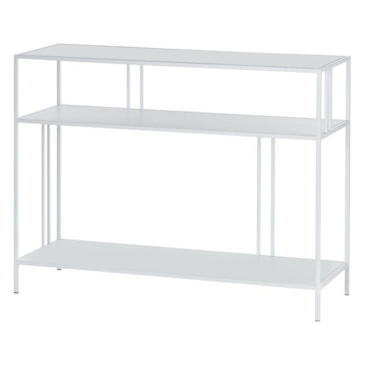 Picture of Remy Iron Console Table Metal White Amalfi Picture of Remy Iron Console Table Metal White Amalfi