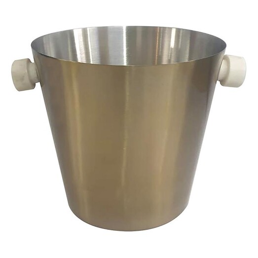 Picture of Renzo Champagne Bucket Stainless Steel Gold/White Amalfi Picture of Renzo Champagne Bucket Stainless Steel Gold/White Amalfi