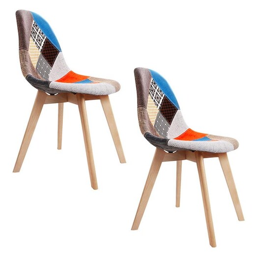 Picture of Replica Charles & Ray Eames Dining Chair, Fabric (Set of 2) Resort Living Picture of Replica Charles & Ray Eames Dining Chair, Fabric (Set of 2) Resort Living