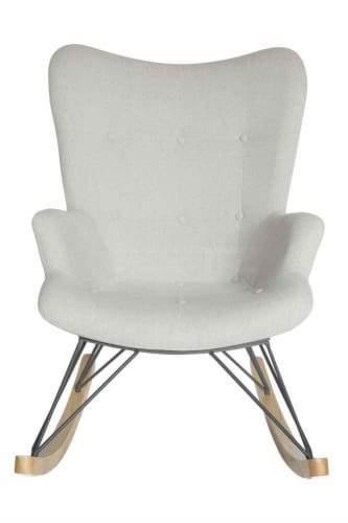 Picture of Replica Grant Featherston Lounge Rocking Chair - Light Grey
