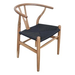 Picture of Replica Hans Wegner Oak Wood Wishbone Dining Chair Assorted Abide Interiors