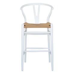 Picture of Replica Hans Wegner Wishbone Wood Bar Stool Assorted Abide Interiors
