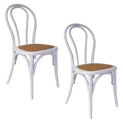 Picture of Replica Thonet No. 18 Timber Rattan Dining Chair (Set of 2) Beech Assorted Emporium Oggetti