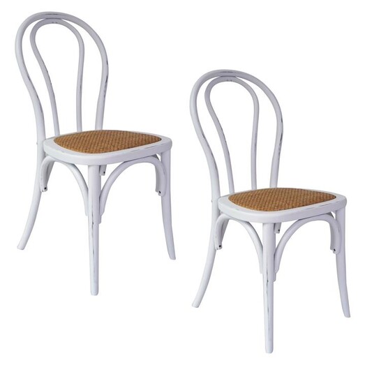 Picture of Replica Thonet No. 18 Timber Rattan Dining Chair (Set of 2) Beech Assorted Emporium Oggetti