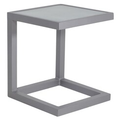 Picture of Resort Side Table Metal Graphite Hartman