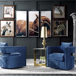 Picture of Rhonda Velvet Swivel Armchair Assorted Future Classics Furniture