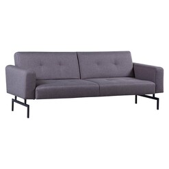 Picture of Ricky 3 Seater Sofa Bed Fabric Grey Iniko