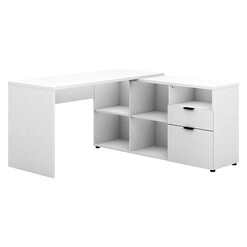 Picture of Rico Executive Desk in White by Meubilair