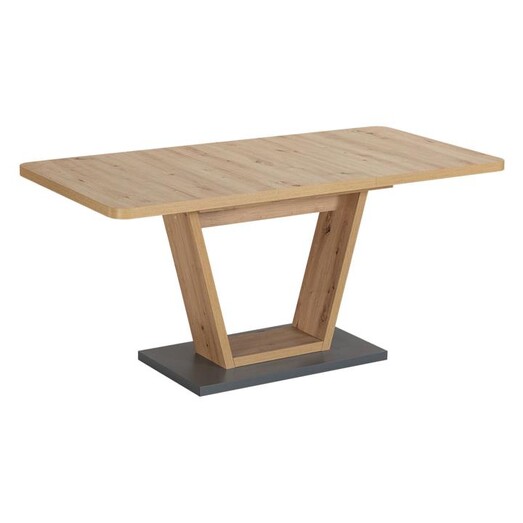 Picture of Ridgley Extendable Dining Table MDF Ash/Graphite Bay Road Designs