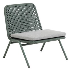 Picture of Rinara Fabric & Metal Armchair Green Vida & Co.
