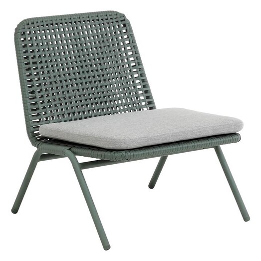 Picture of Rinara Fabric & Metal Armchair Green Vida & Co.