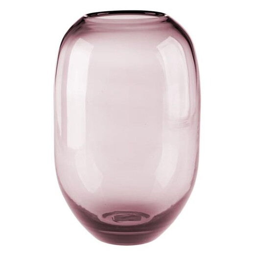 Picture of Rita Grape Oval Glass Vase in Purple by Linen House Picture of Rita Grape Oval Glass Vase in Purple by Linen House