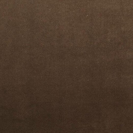 Picture of Rita Upholstered Bed Head, Timber Legs Size Double in Dark Brown by Cornermill