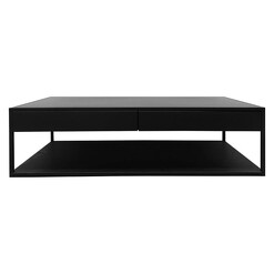 Picture of Riva Coffee Table Metal Black Searles Homewares