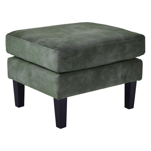 Picture of Riverton Velvet Ottoman in Olive by Alliance Furniture