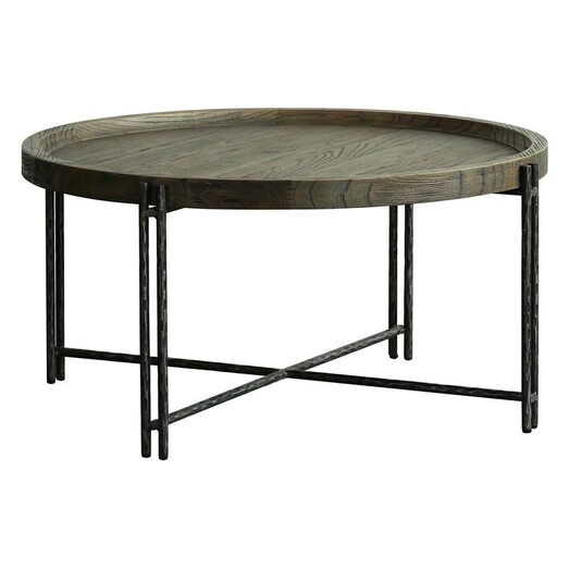 Picture of Roccoco Recycled Timber Coffee Table Elm Dark Brown/Black Alliance Furniture Picture of Roccoco Recycled Timber Coffee Table Elm Dark Brown/Black Alliance Furniture