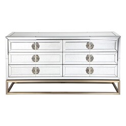 Picture of Rochester Chest of Drawers MDF Antique Brass CAFE Lighting & Living
