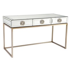 Picture of Rochester Desk MDF Silver CAFE Lighting & Living