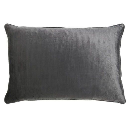 Picture of Roma Velvet Breakfast Cushion Size 35 x 50cm in Charcoal by Maison by Rapee Picture of Roma Velvet Breakfast Cushion Size 35 x 50cm in Charcoal by Maison by Rapee