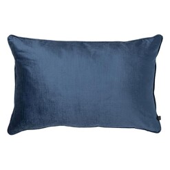 Picture of Roma Velvet Breakfast Cushion Size 35 x 50cm in Denim by Maison by Rapee