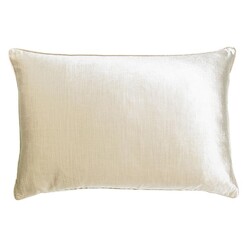 Picture of Roma Velvet Breakfast Cushion Size 40 x 60cm in Champagne by Maison by Rapee