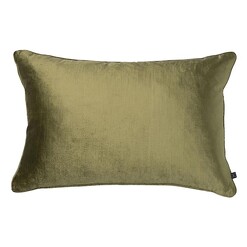 Picture of Roma Velvet Breakfast Cushion Size 40 x 60cm in Moss by Maison by Rapee