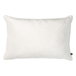 Picture of Roma Velvet Breakfast Cushion Size 40 x 60cm in White by Maison by Rapee