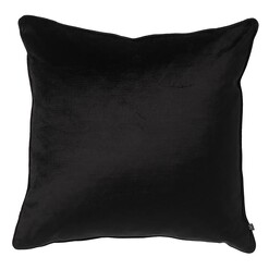 Picture of Roma Velvet Cushion Size 45 x 45cm in Black by Maison by Rapee