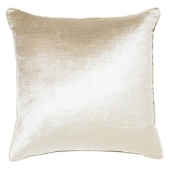 Picture of Roma Velvet Cushion Size 55 x 55cm in Champagne by Maison by Rapee