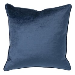 Picture of Roma Velvet Cushion Size 55 x 55cm in Denim by Maison by Rapee