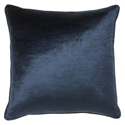 Picture of Roma Velvet Cushion Size 55 x 55cm in Navy by Maison by Rapee