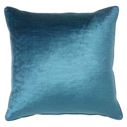 Picture of Roma Velvet Cushion Size 55 x 55cm in Teal by Maison by Rapee