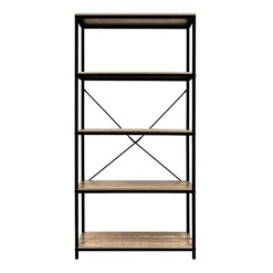 Picture of Rome 5-Tier Bookshelf Oak HelloFurniture