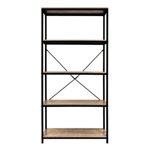 Picture of Rome 5-Tier Bookshelf Oak HelloFurniture