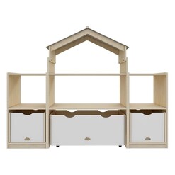 Picture of Room Divider Display Unit in Beige by Jooyes