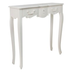 Picture of Rosenna Petite Console Table Wood White Dasch Design