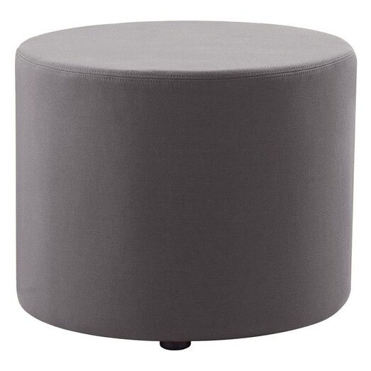 Picture of Round Fabric Office Ottoman Charcoal Rapidline Picture of Round Fabric Office Ottoman Charcoal Rapidline