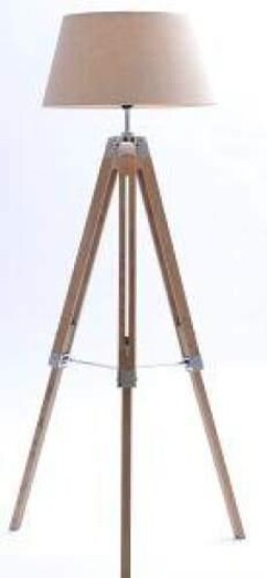 Picture of Rubi Classic Tripod Floor Lamp - Natural Picture of Rubi Classic Tripod Floor Lamp - Natural