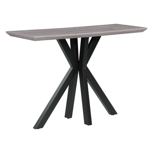 Picture of Ryland Console Table in Grey Oak by Bay Road Designs